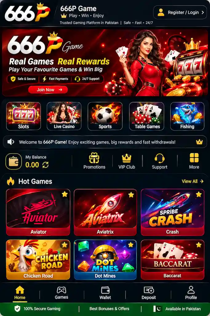 666P Game interface image