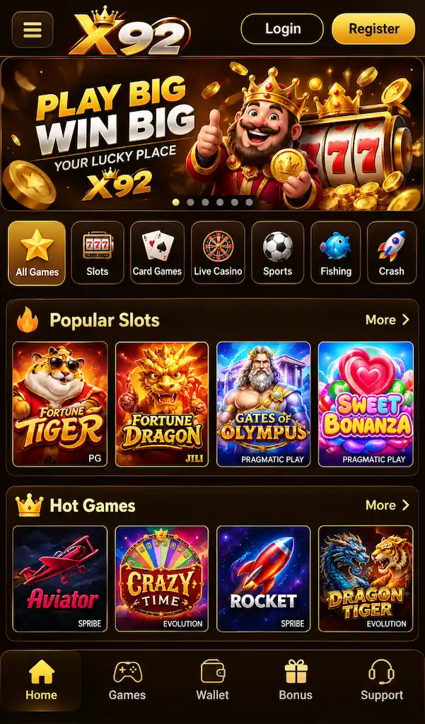 X92 Game interface image